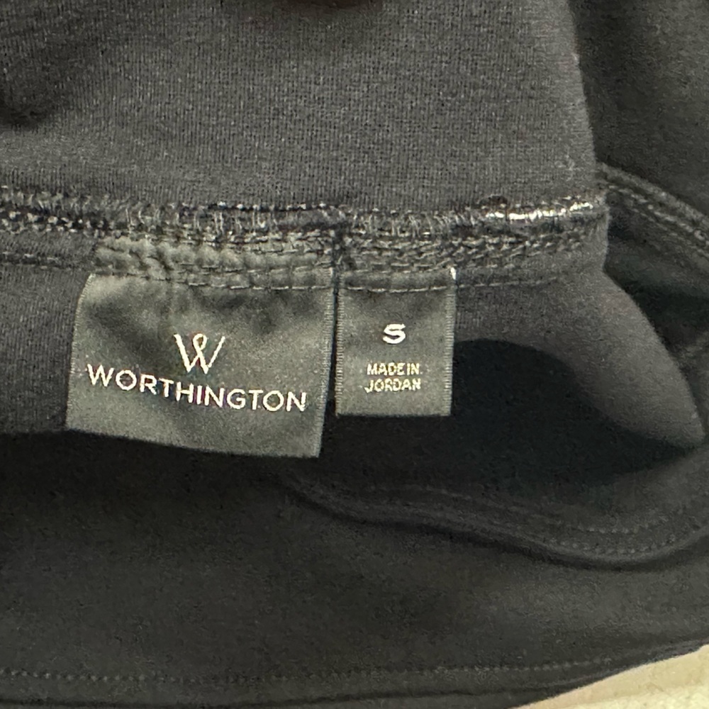 Worthington Elegant Black Pencil Skirt - Picture 8 of 13
